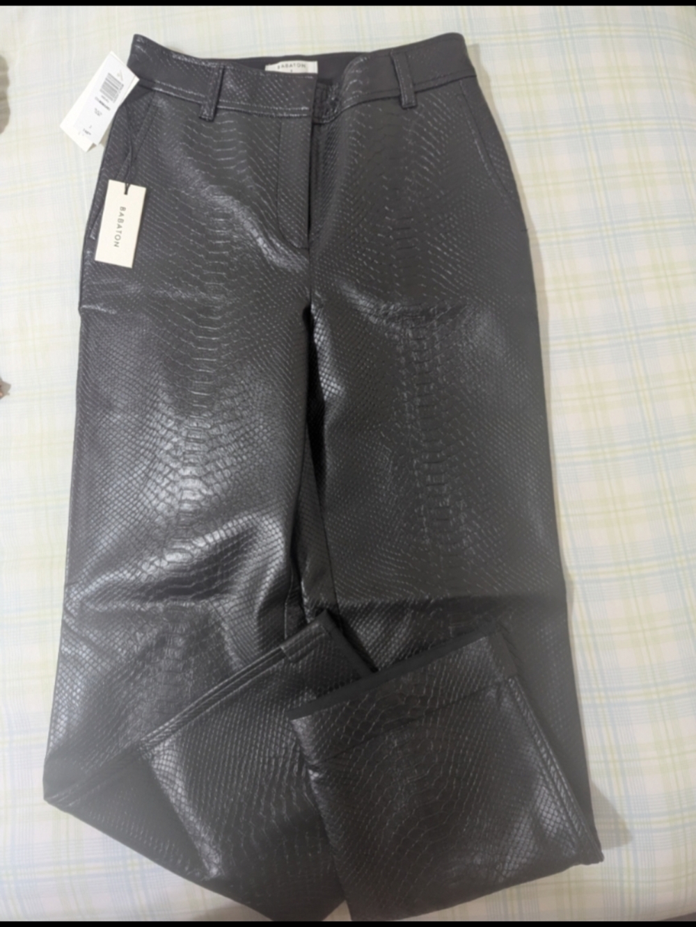 Aritzia Babaton Command Vegan Leather Pants (New w/Tags)